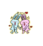 顎外れうさぎ（個別スタンプ：6）