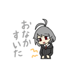 銀髪少女と金髪少女のすたんぷ（個別スタンプ：4）