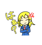 銀髪少女と金髪少女のすたんぷ（個別スタンプ：31）