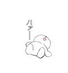 白クマのもっさん（個別スタンプ：11）