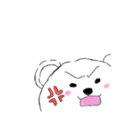白クマのもっさん（個別スタンプ：12）