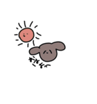 日常的な動物たち（個別スタンプ：1）