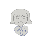 手書き シンプル（個別スタンプ：16）