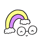 オバケと、（個別スタンプ：4）