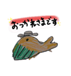 ひまちゃんのお絵描き（個別スタンプ：3）