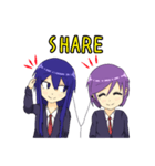 ガール・ミーツ・ディスク（個別スタンプ：33）