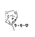 【毎日使える】強風に遭遇してる女の子達（個別スタンプ：23）
