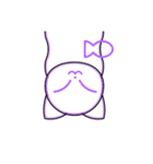 猫は長い（個別スタンプ：5）
