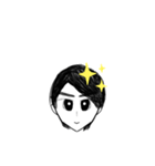無口くん（個別スタンプ：2）