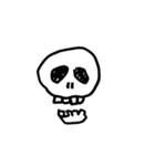 Skull Mixxx（ドクロで伝える気持ち）（個別スタンプ：3）