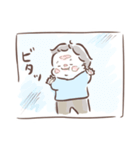 感情と行動がにぎにぎしい男の子スタンプ（個別スタンプ：24）