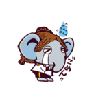 王ジャンのゆかいな仲間たち（個別スタンプ：21）