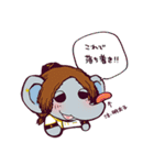 王ジャンのゆかいな仲間たち（個別スタンプ：34）