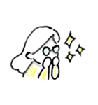 めがねの子（個別スタンプ：7）