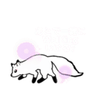 こんちゃんLOVE（個別スタンプ：3）