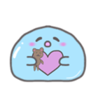 水の妖精 プルルちゃん日常会話スタンプ（個別スタンプ：1）