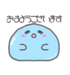 水の妖精 プルルちゃん日常会話スタンプ（個別スタンプ：3）
