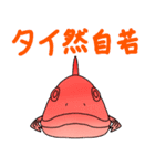 鯛(タイ)のダジャレスタンプ（個別スタンプ：17）