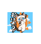 ポイント猫ちゃんスタンプ（個別スタンプ：1）