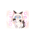 ポイント猫ちゃんスタンプ（個別スタンプ：18）