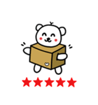 輪ぐま♥(日本語)（個別スタンプ：12）