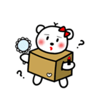 輪ぐま♥(日本語)（個別スタンプ：17）