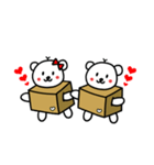 輪ぐま♥(日本語)（個別スタンプ：21）