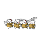 輪ぐま♥(日本語)（個別スタンプ：22）