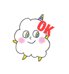 バーチャルキャラクターモコモコさん（個別スタンプ：1）