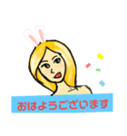 リロお嬢様と友達（個別スタンプ：2）