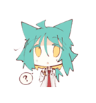 ふたりのねこたち（個別スタンプ：7）