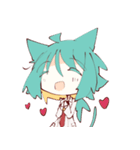 ふたりのねこたち（個別スタンプ：9）