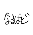 挨拶の文字（個別スタンプ：16）
