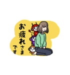 カミデンコちゃんとKAMIセブン（個別スタンプ：7）