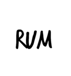 RuMスタンプ（個別スタンプ：3）
