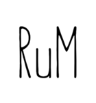 RuMスタンプ（個別スタンプ：5）