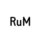 RuMスタンプ（個別スタンプ：6）