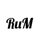 RuMスタンプ（個別スタンプ：16）