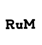 RuMスタンプ（個別スタンプ：18）