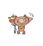 ネコと妖精スタンプ（個別スタンプ：3）