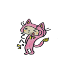 ネコと妖精スタンプ（個別スタンプ：5）