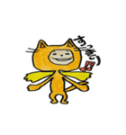 ネコと妖精スタンプ（個別スタンプ：10）