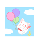 神棚アプリのきつねさんスタンプ（個別スタンプ：4）