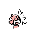 口悪めの女の子（個別スタンプ：3）