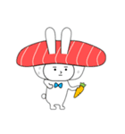 すしうさぎさんたち（個別スタンプ：4）