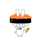 すしうさぎさんたち（個別スタンプ：6）