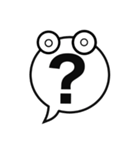 吹き出しお化け（個別スタンプ：9）