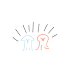 TAKO＆IKA（個別スタンプ：3）