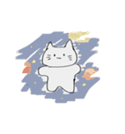 変わったネコ（個別スタンプ：21）