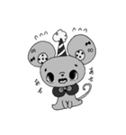 モノクロファンシー（個別スタンプ：2）